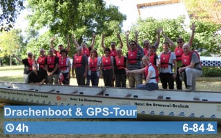 Teamwärts Drachenboot & GPS-Tour
